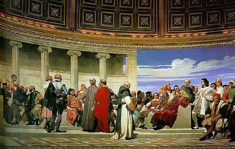 section 3 of the Hemicycle, Hippolyte Delaroche